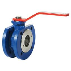 Wafer Flanged PN16 Ductile Iron Ball Valve