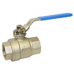 Stainless 2pc NPT Ball Valve Lever Operated