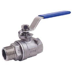 Stainless Steel 2pc Male x Female Ball Valve