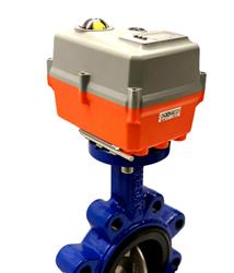 Ductile Iron Butterfly Valve with AVA Actuator