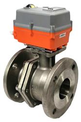 Stainless Steel Ball Valve with AVA Actuator | Flanged  Ends