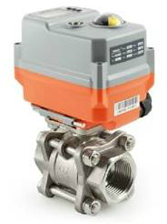 Stainless Steel Electrically Actuated Ball Valve