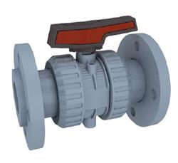 Cepex Extreme Ball Valve CPVC Flanged End