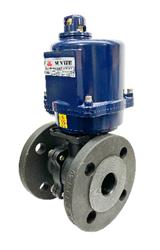 Carbon Steel ASA150 Flanged with Sun Yeh Electric Actuator | On-Off 24V