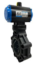 AVP Actuator with a | Cepex PP-VITON Butterfly Valve