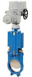 Knife Gate Valve Electrically Actuated