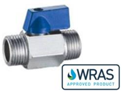 WRAS Approved Mini-ball valve | Chrome