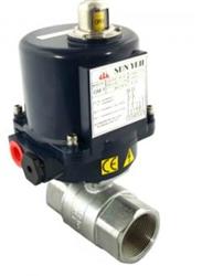 Brass Ball Valve with Sun Yeh Electric Actuator | On-Off 110V