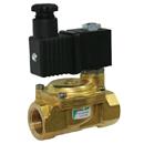 Brass Solenoid Valve Normally Closed Pilot Operated NBR BSPP