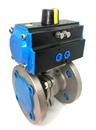 Pneumatic Ball Valve | Genebre 2528A | Stainless Steel Ball Valve 2pce ASA150 with AVP Air Actuator | Single Acting