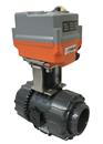 Plastic Electrically Actuated Ball Valve