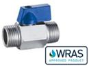 WRAS Approved Mini-ball valve | Chrome