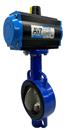 Cast Iron Air Actuated Butterfly Valve