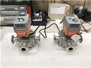 AVA Smart actuators with Mars Sanitary 3 way valves AVA Smart actuators with Mars Sanitary 3 way valves
