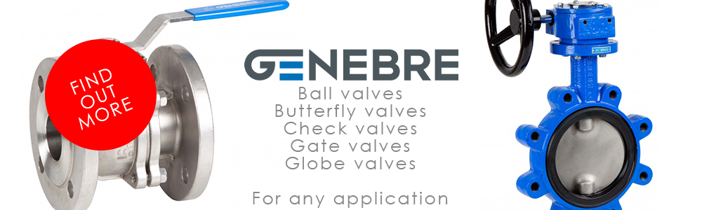 Genebre - Ball Valves, Butterfly Valves, Check Valves, Gate Valves, Globe Valves for any application