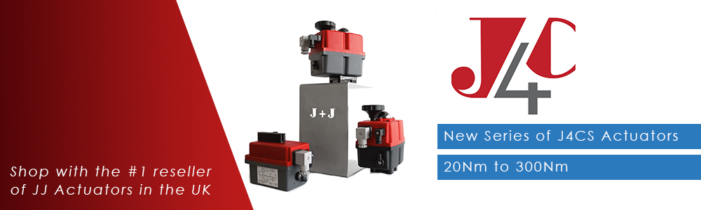 J+J Automation J4CS Electric Actiator - 20Nm - 300Nm Electric Valve Actuators