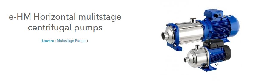 lowara centrifugal pumps