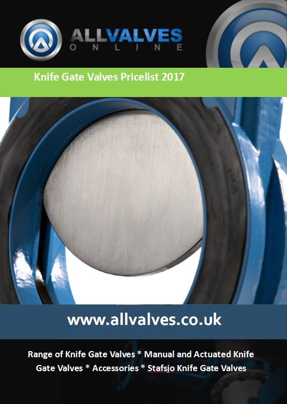Knife Gate Valve Price List 2017 Now Available